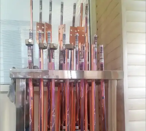 copper covered rods