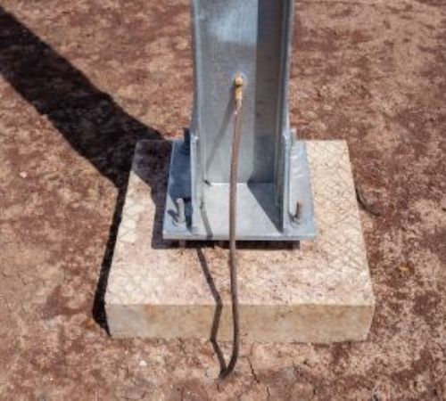 Copper Wire Ground Connection