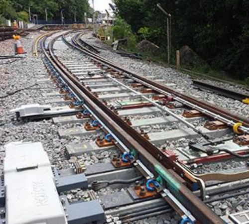 earthing system for railway